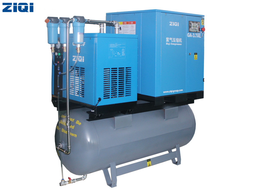 3.7kw Combined Screw Air Compressor