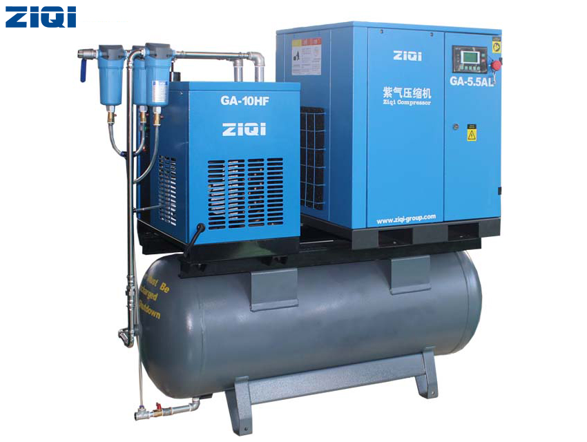 5.5kw Combined Screw Air Compressor