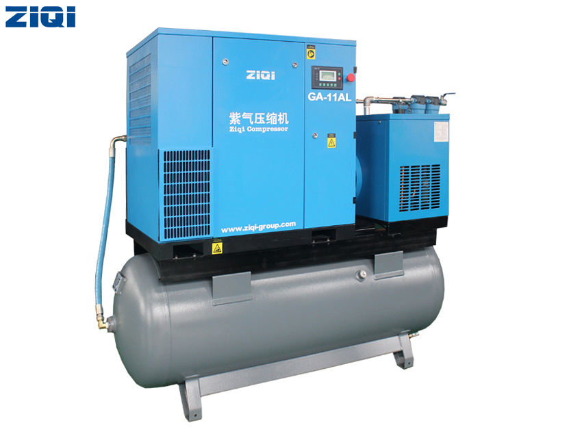 11kw Combined Screw Air Compressor